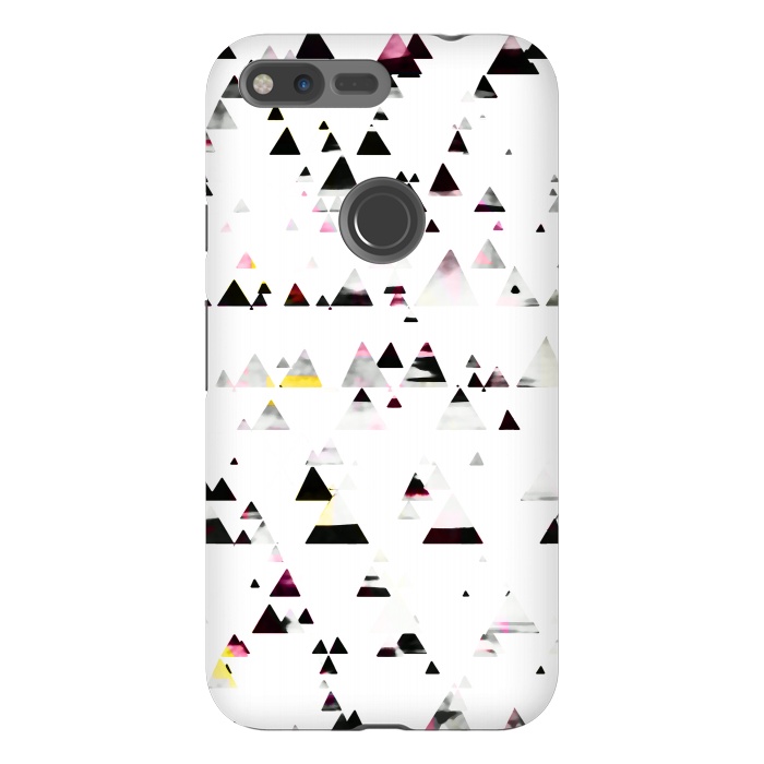 Pixel XL StrongFit Minimal triangles geometric stylised forest by Oana 