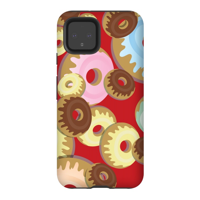 Pixel 4 StrongFit donuts love  by MALLIKA
