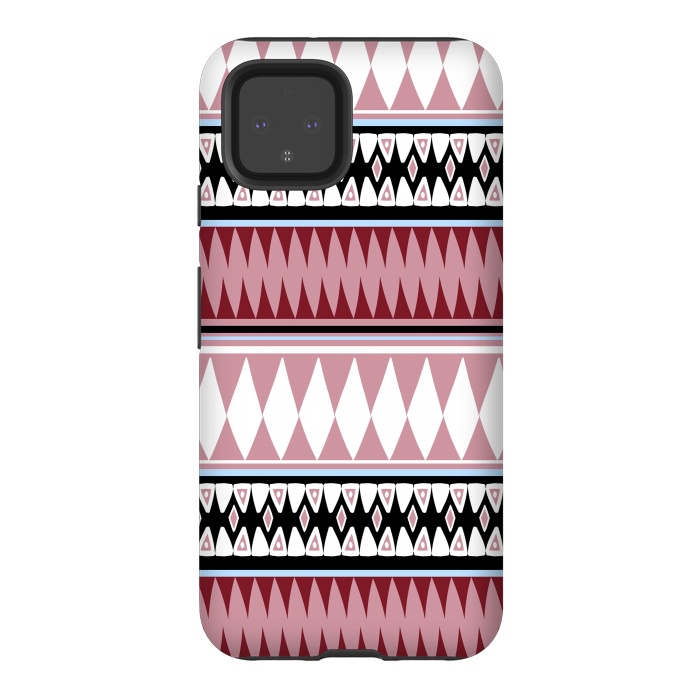 Pixel 4 StrongFit Bohemian Style R&W by Joanna Vog