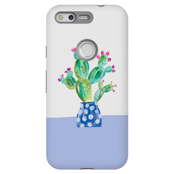 Pixel StrongFit Prickly pear cactus by lauradidthis