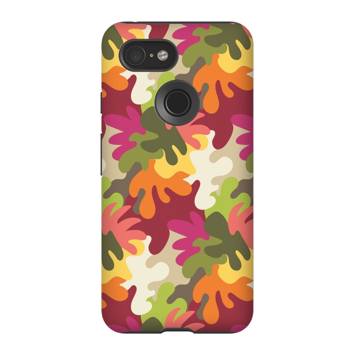 Pixel 3 StrongFit Spring Camouflage by Majoih