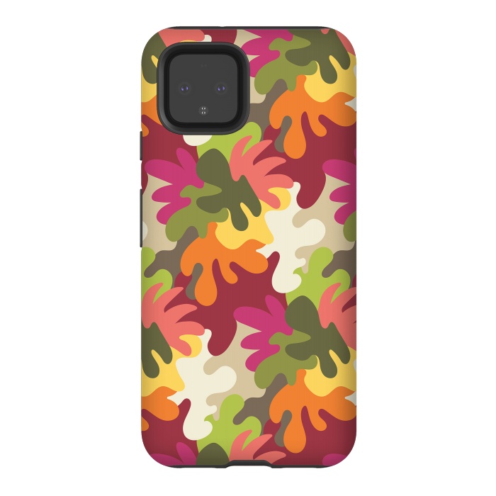 Pixel 4 StrongFit Spring Camouflage by Majoih