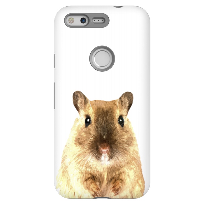 Pixel StrongFit Hamster Portrait by Alemi