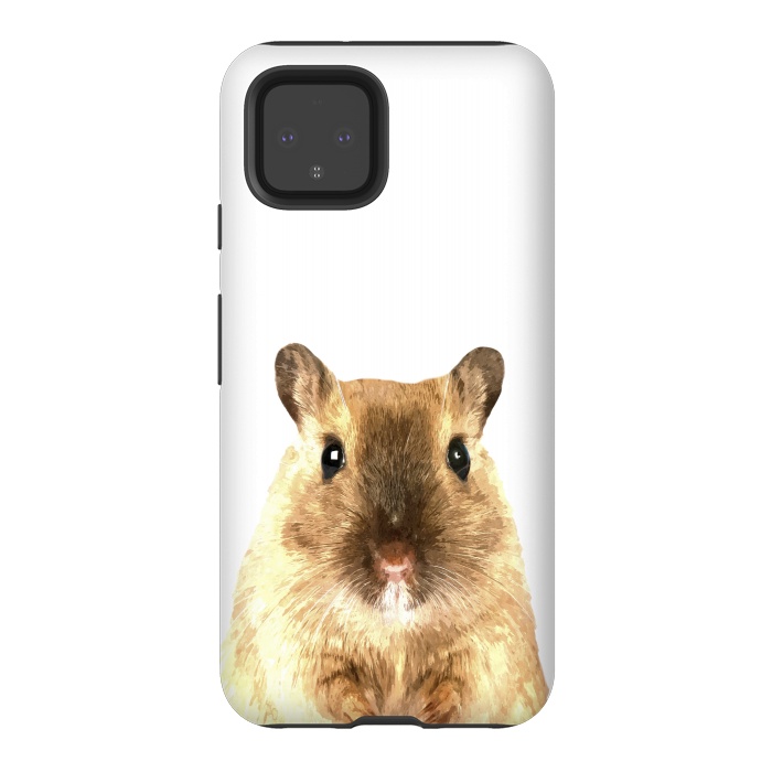 Pixel 4 StrongFit Hamster Portrait by Alemi