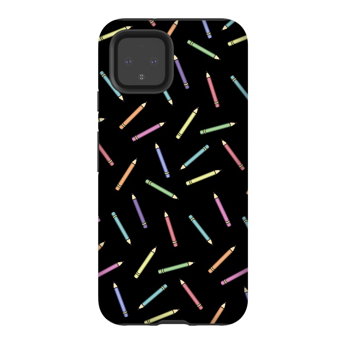 Pixel 4 StrongFit Pencil pattern by Laura Nagel