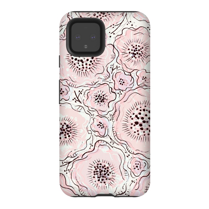 Pixel 4 StrongFit Pretty in Pink by Rose Halsey