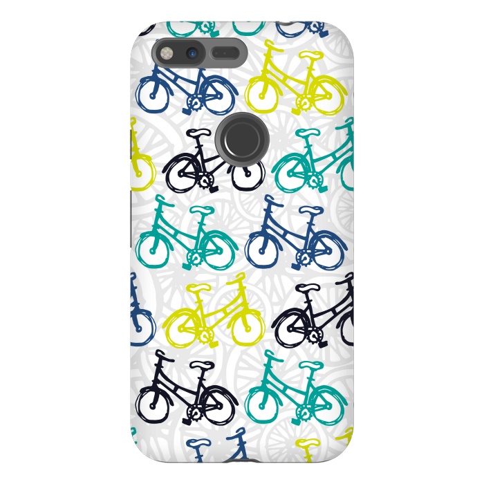 Pixel XL StrongFit Whimsical Wheelies by Shelley Schmidt