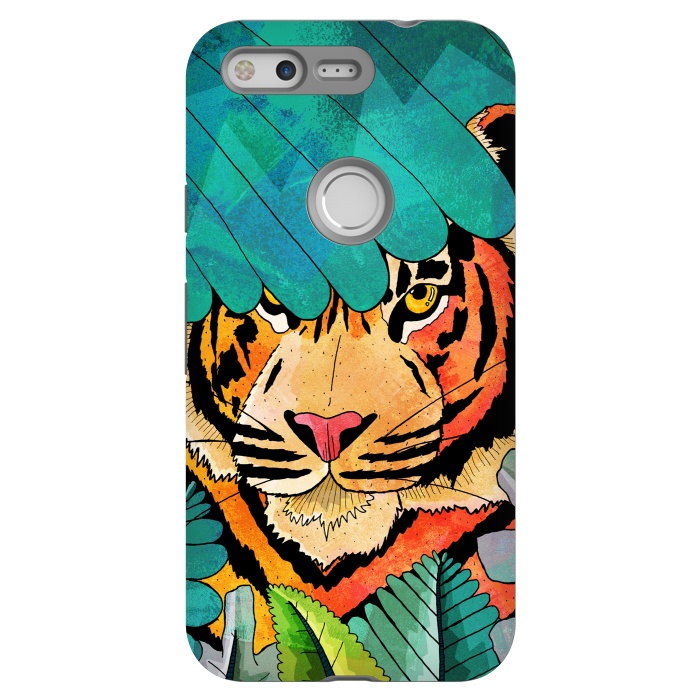Pixel StrongFit Jungle tiger hunter by Steve Wade (Swade)