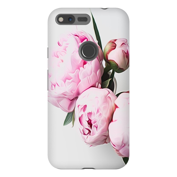 Pixel XL StrongFit Vase of Peonies by Alemi