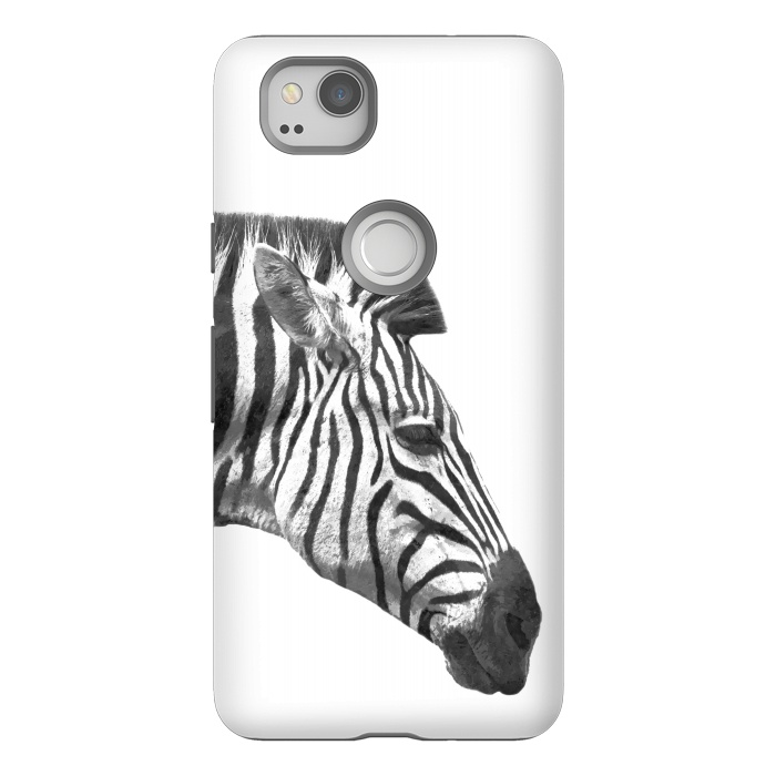 Pixel 2 StrongFit Black and White Zebra Profile by Alemi