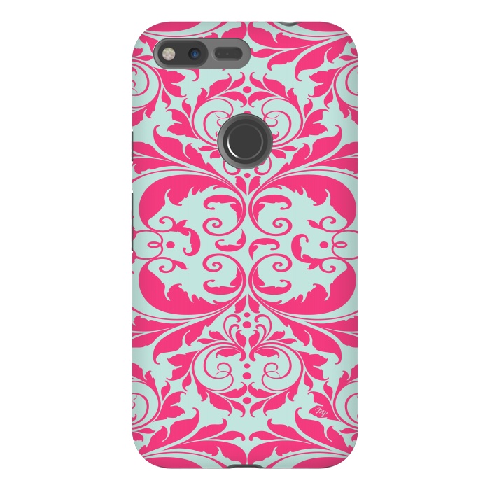 Pixel XL StrongFit Pink Baroque by Martina