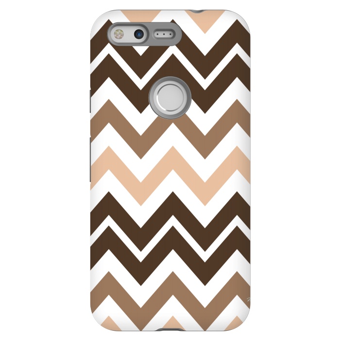 Pixel StrongFit Brown Chevron by Martina
