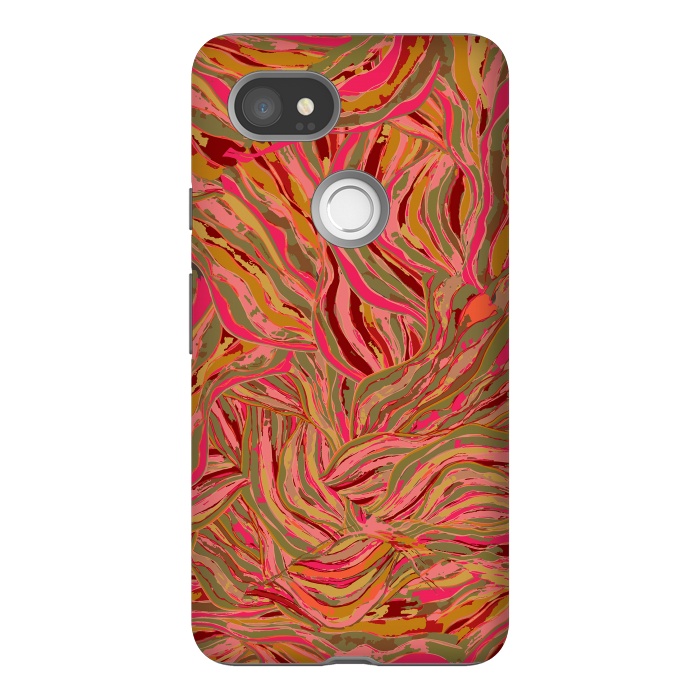 Pixel 2XL StrongFit Rocky Ripples Carnival by Lotti Brown