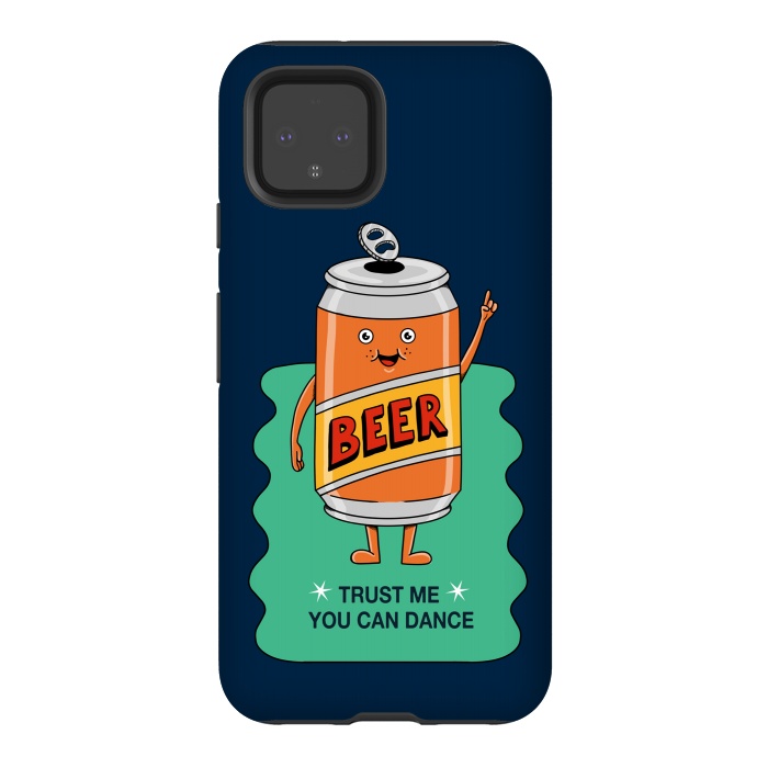 Pixel 4 StrongFit Beer you can dance by Coffee Man