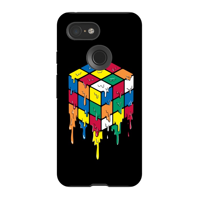 Pixel 3 StrongFit Rubiks Cube by Coffee Man