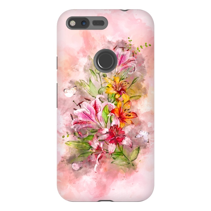 Pixel XL StrongFit Lilies Bunch by Creativeaxle