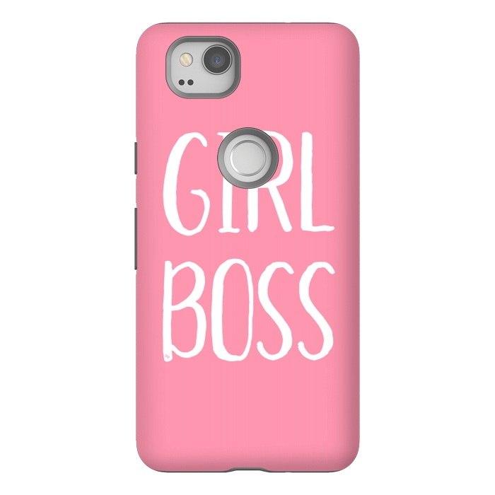 Pixel 2 StrongFit Pink Girl Boss by Martina