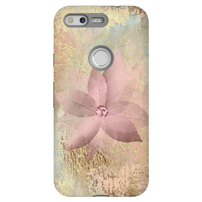 Pixel StrongFit Delicate Blush Flower 2 by Andrea Haase