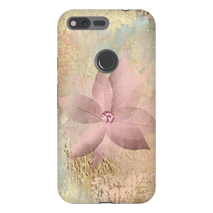 Pixel XL StrongFit Delicate Blush Flower 2 by Andrea Haase