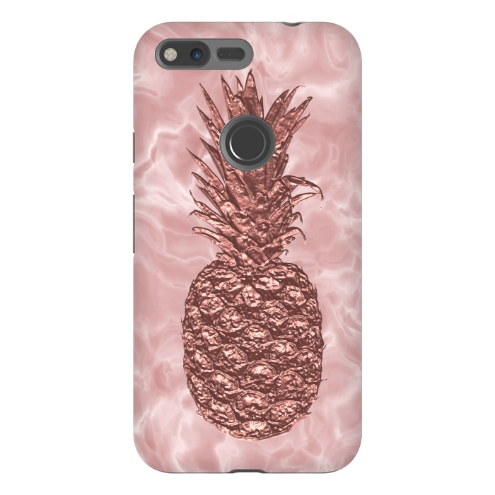 Pixel XL StrongFit Precious Pineapple Blush Rosegold by Andrea Haase