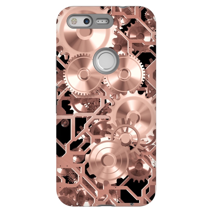 Pixel StrongFit Elegant Rosegold Steampunk by Andrea Haase