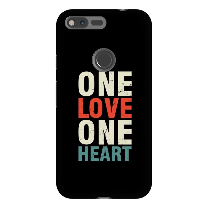 Pixel XL StrongFit one love one heart by TMSarts