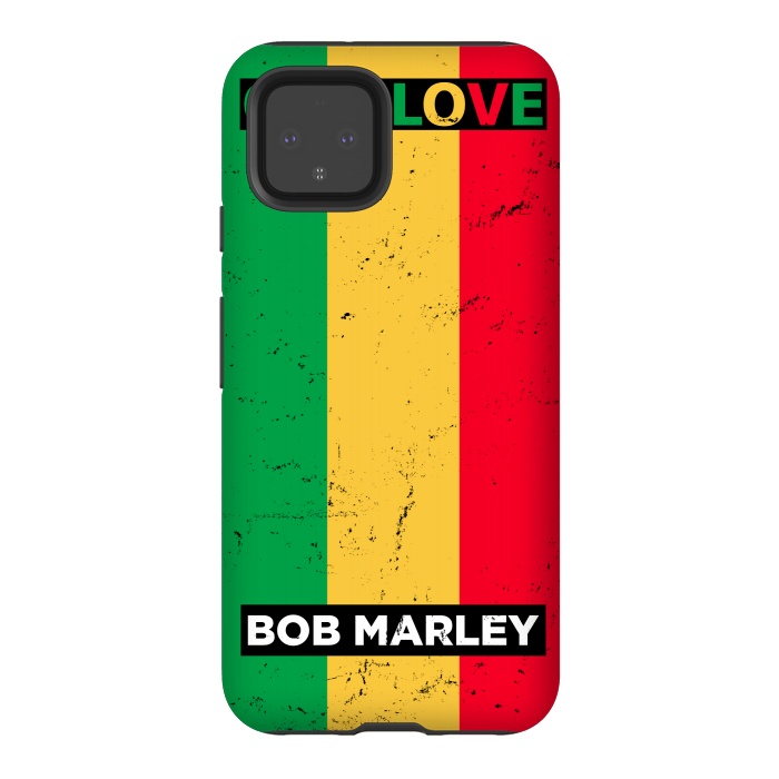 Pixel 4 StrongFit one love bob marley by TMSarts