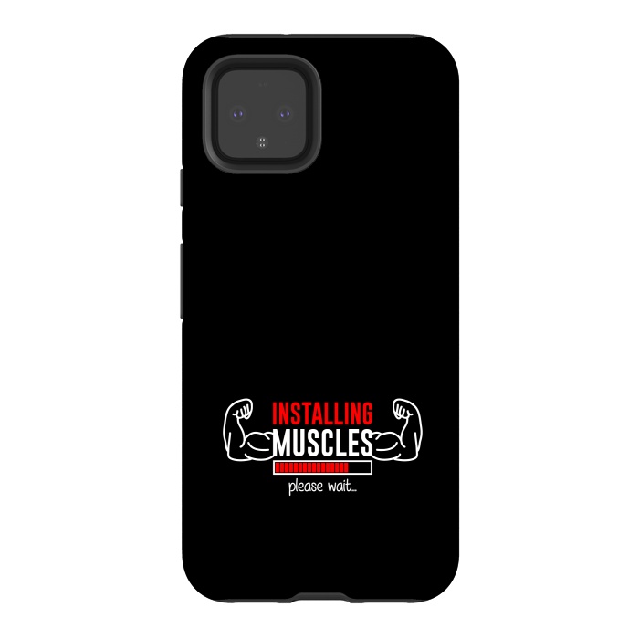 Pixel 4 StrongFit installing muscles  by TMSarts