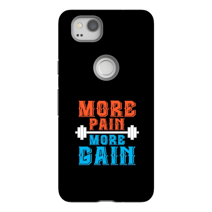 Pixel 2 StrongFit more pain more gain by TMSarts