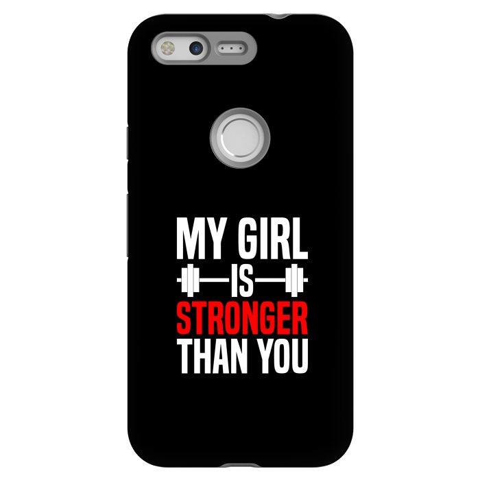 Pixel StrongFit my girl is stronger than you by TMSarts