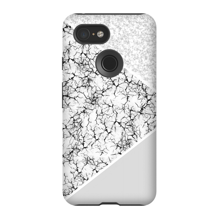 Pixel 3 StrongFit White gray by Jms
