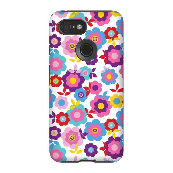 Pixel 3 StrongFit Eilin's Spring Flowers 2 by Bledi