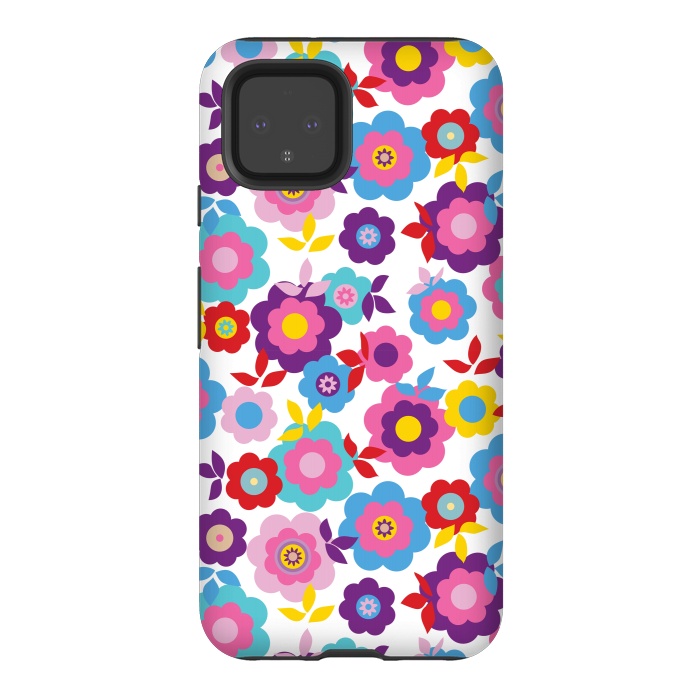 Pixel 4 StrongFit Eilin's Spring Flowers 2 by Bledi