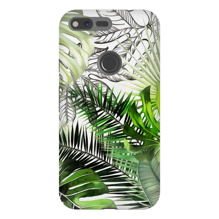 Pixel XL StrongFit Tropical Foliage 012 by amini54