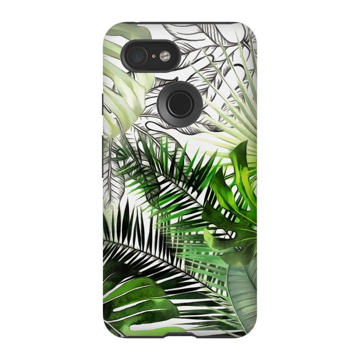 Pixel 3 StrongFit Tropical Foliage 012 by amini54