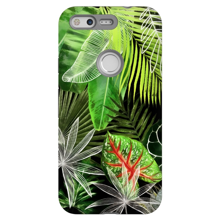 Pixel StrongFit Tropical Foliage 041 by amini54