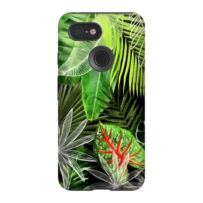 Pixel 3 StrongFit Tropical Foliage 041 by amini54