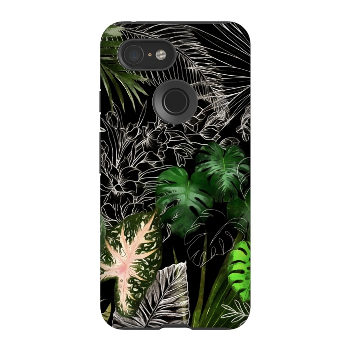 Pixel 3 StrongFit Tropical Foliage 042 by amini54