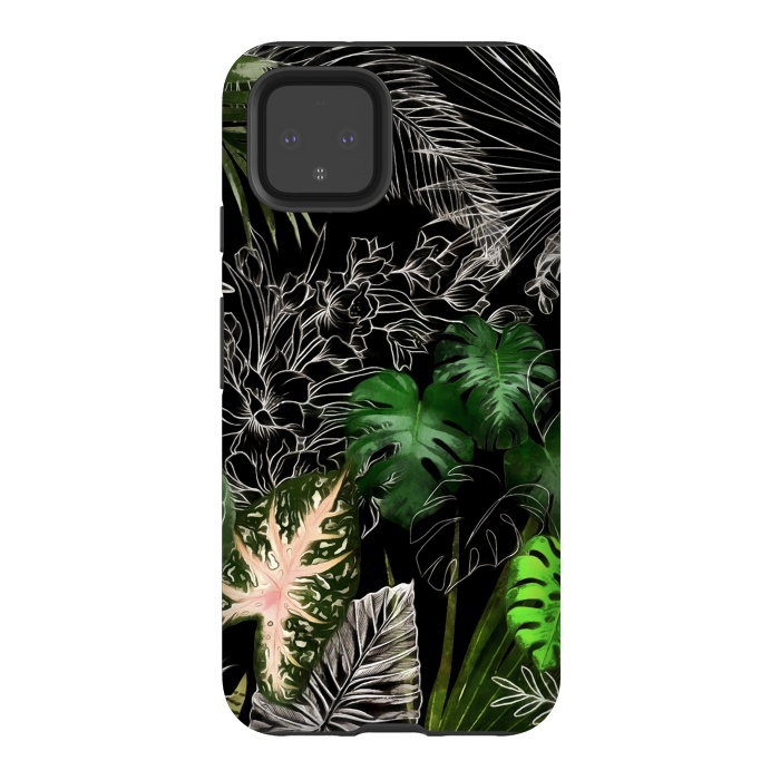 Pixel 4 StrongFit Tropical Foliage 042 by amini54