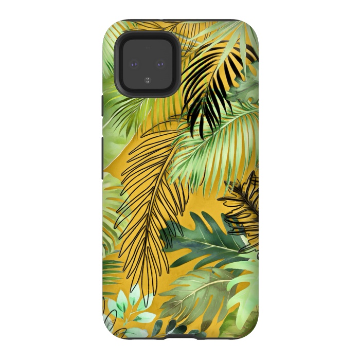 Pixel 4 StrongFit Tropical Foliage 061 by amini54