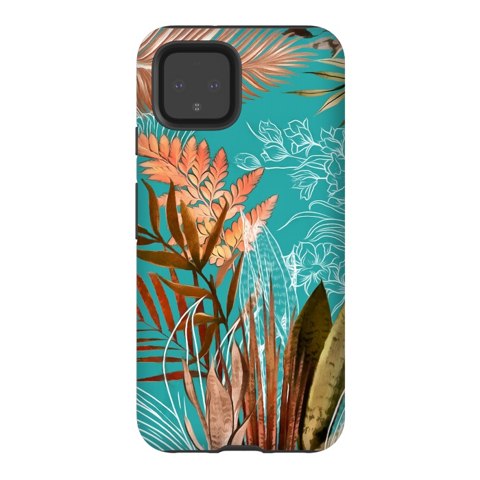 Pixel 4 StrongFit Tropical Foliage 081 by amini54