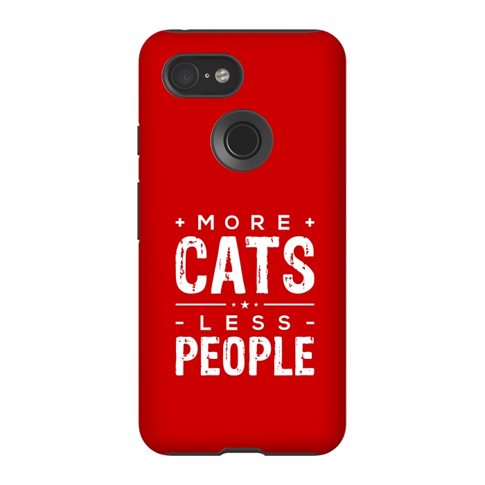 Pixel 3 StrongFit more cats less people by TMSarts