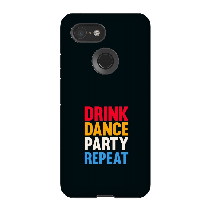 Pixel 3 StrongFit drink dance party repeat by TMSarts