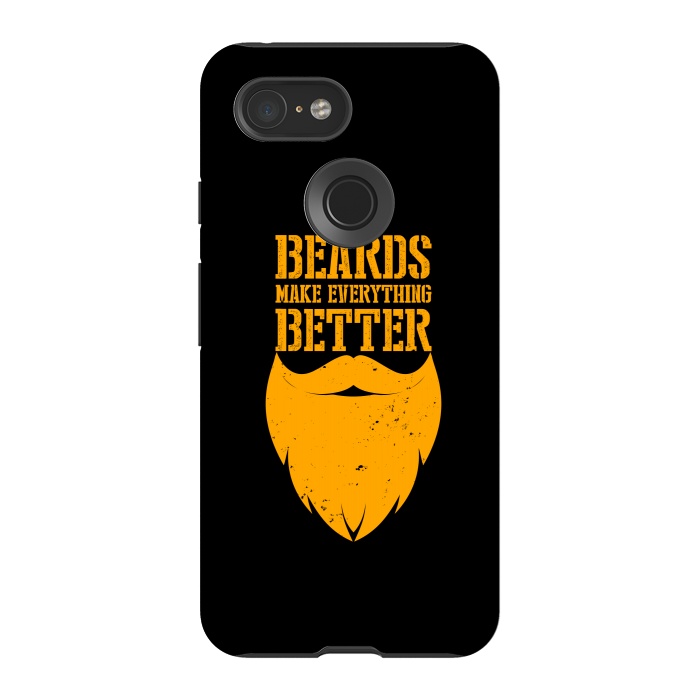 Pixel 3 StrongFit beards everything better by TMSarts