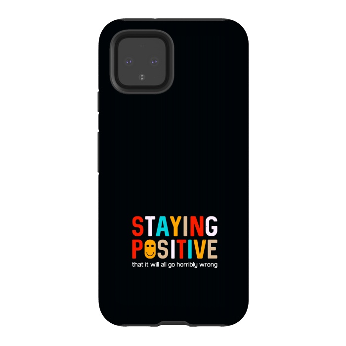 Pixel 4 StrongFit staying positive  by TMSarts