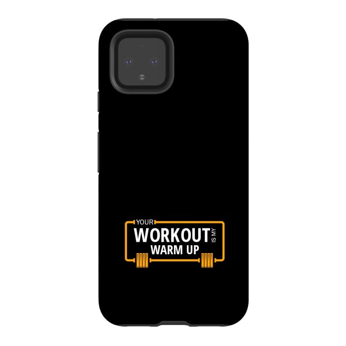 Pixel 4 StrongFit workout warm up by TMSarts