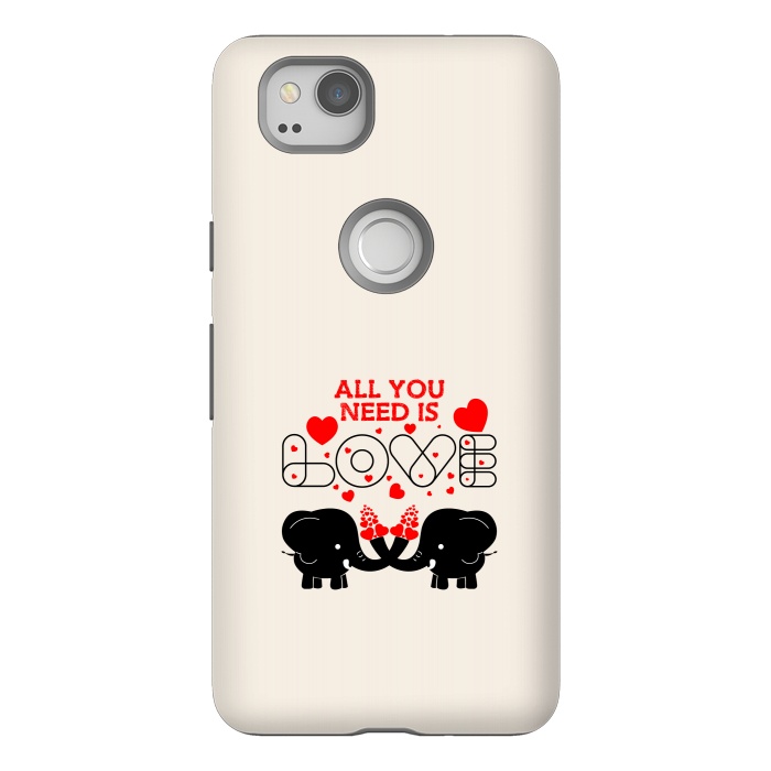 Pixel 2 StrongFit all you need elephants by TMSarts