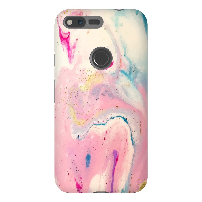 Pixel XL StrongFit marble abstract pattern by MALLIKA