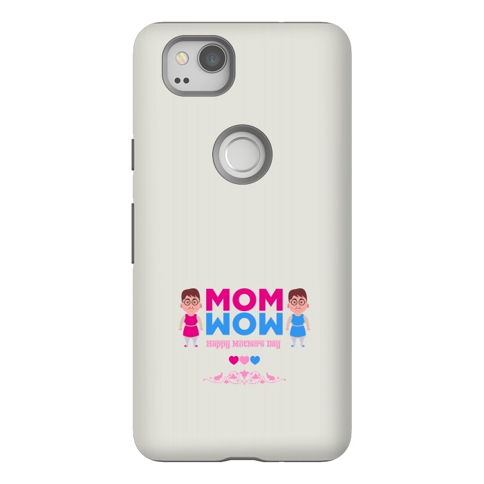Pixel 2 StrongFit mom wow cartoon by TMSarts