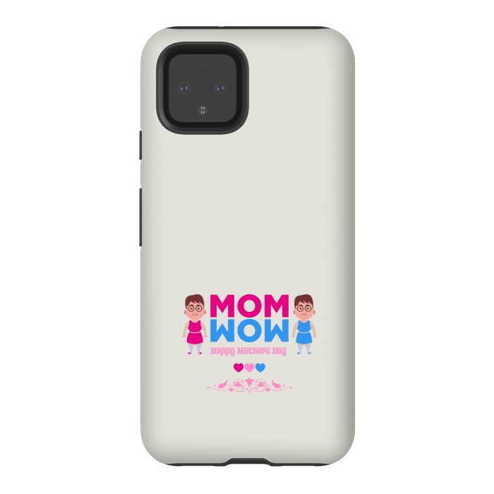Pixel 4 StrongFit mom wow cartoon by TMSarts